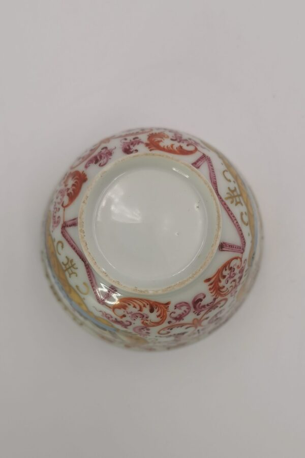 A rare Chinese export porcelain cup and saucer, Yongzheng period (1722-1735) - Afbeelding 5